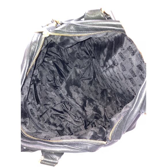 MICHAEL KORS, LARGE BLACK PEBBLED LEATHER WOMENS HADNBAG - Picture 13 of 16